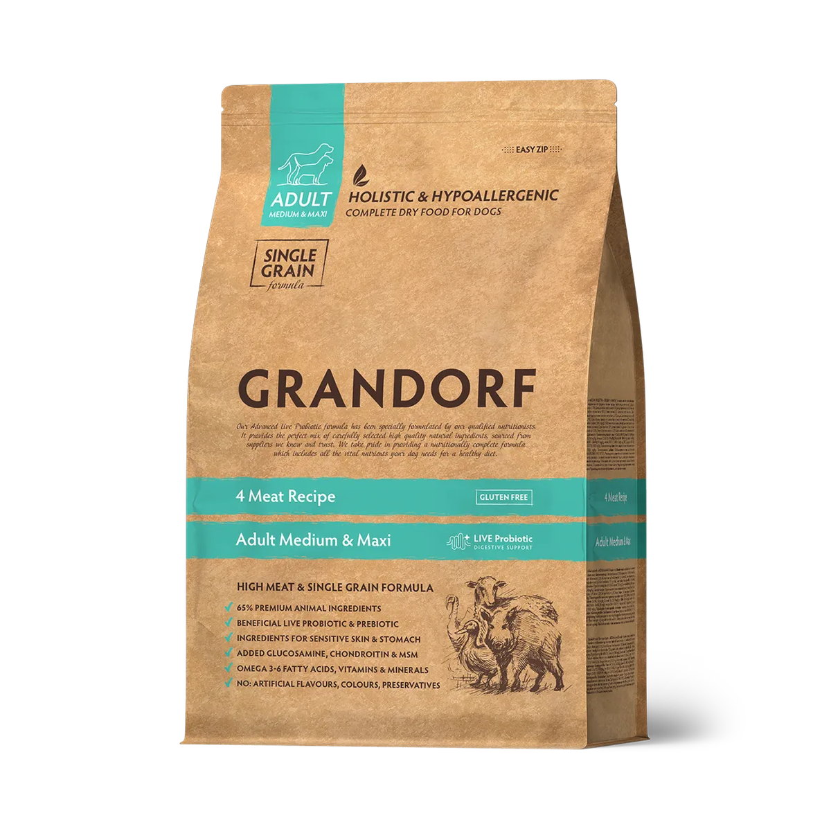 Упаковка GRANDORF Holistic Adult Medium Maxi