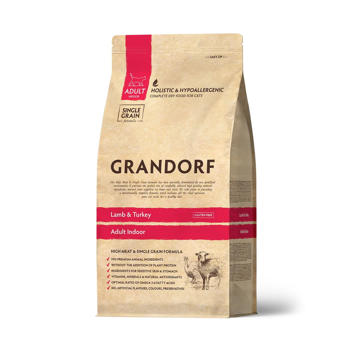 Упаковка GRANDORF Holistic Adult Indoor
