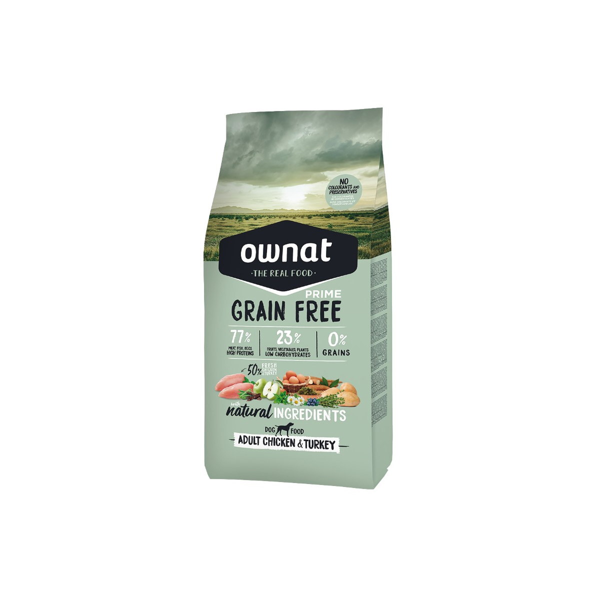 Упаковка Ownat Adult Grain Free
